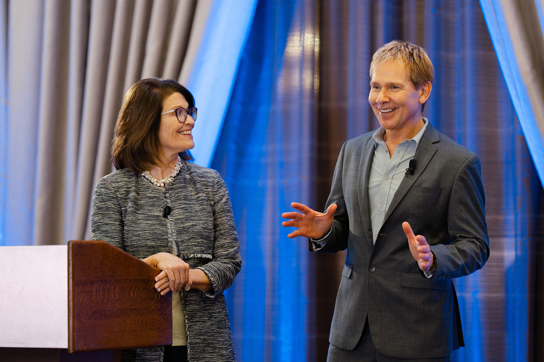 Shawn and Ann Presenting