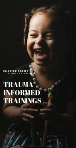 Trauma Informed Trainings brochure cover